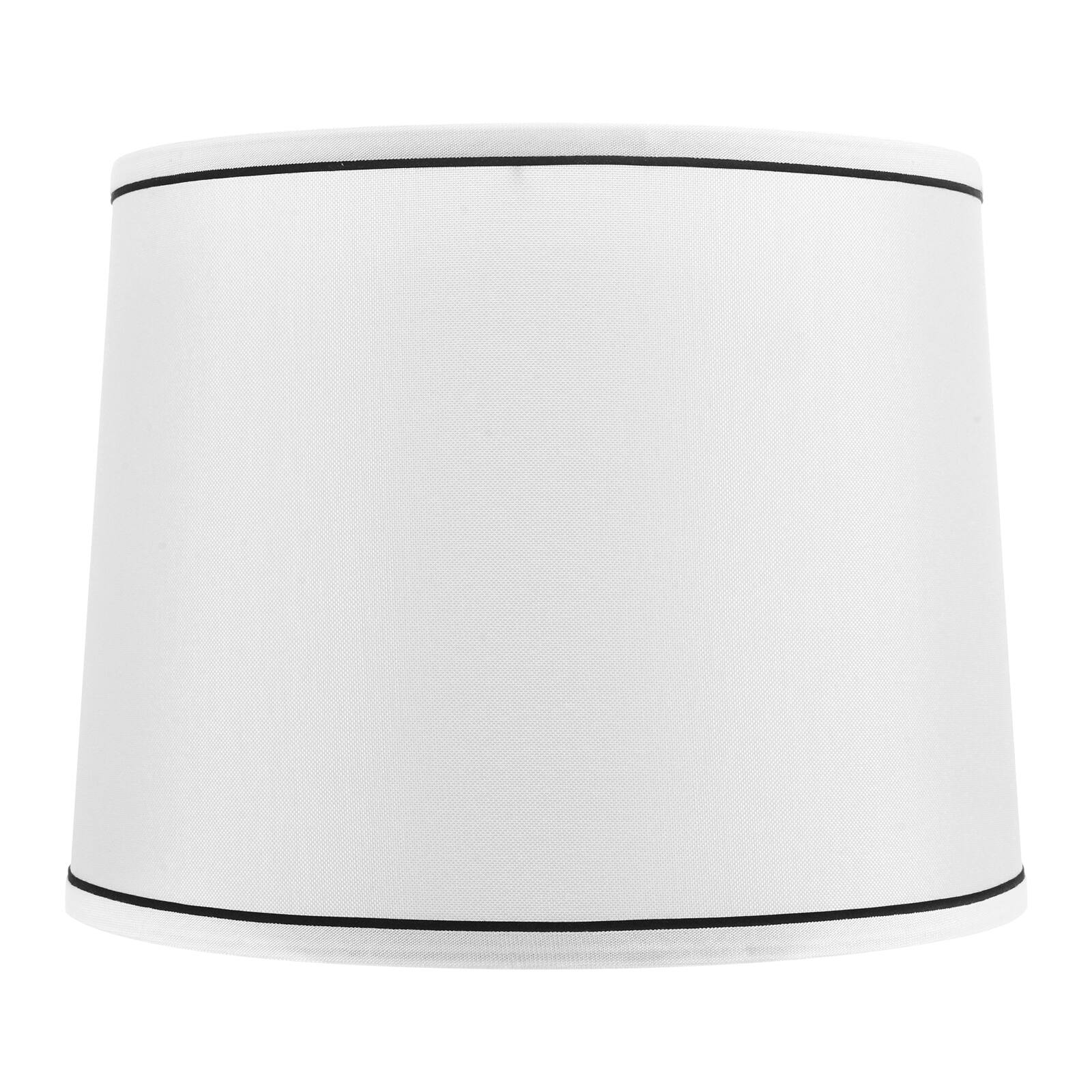 Alt View 5. VEVOR - Lamp Shade 2 Set,11 in Top x13 in Bottom x10 in High (Spider Fitter), Medium Lampshade with Harp, Replacement Lamp Shade - White.