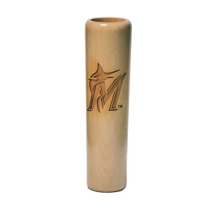 Front. Dugout Mugs - Miami Marlins 12oz. Baseball Bat Mug - Multicolor.