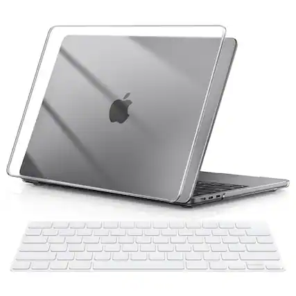 Front. Techprotectus - TechProtectus Crystalline Clear Case for MacBook Neo 13" (2026) - Clear.