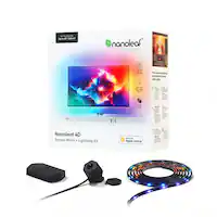 Nanoleaf - 4D - Screen Mirror + Lightstrip Kit (For TVs and Monitors up to 65") - Multicolor - Front_Zoom