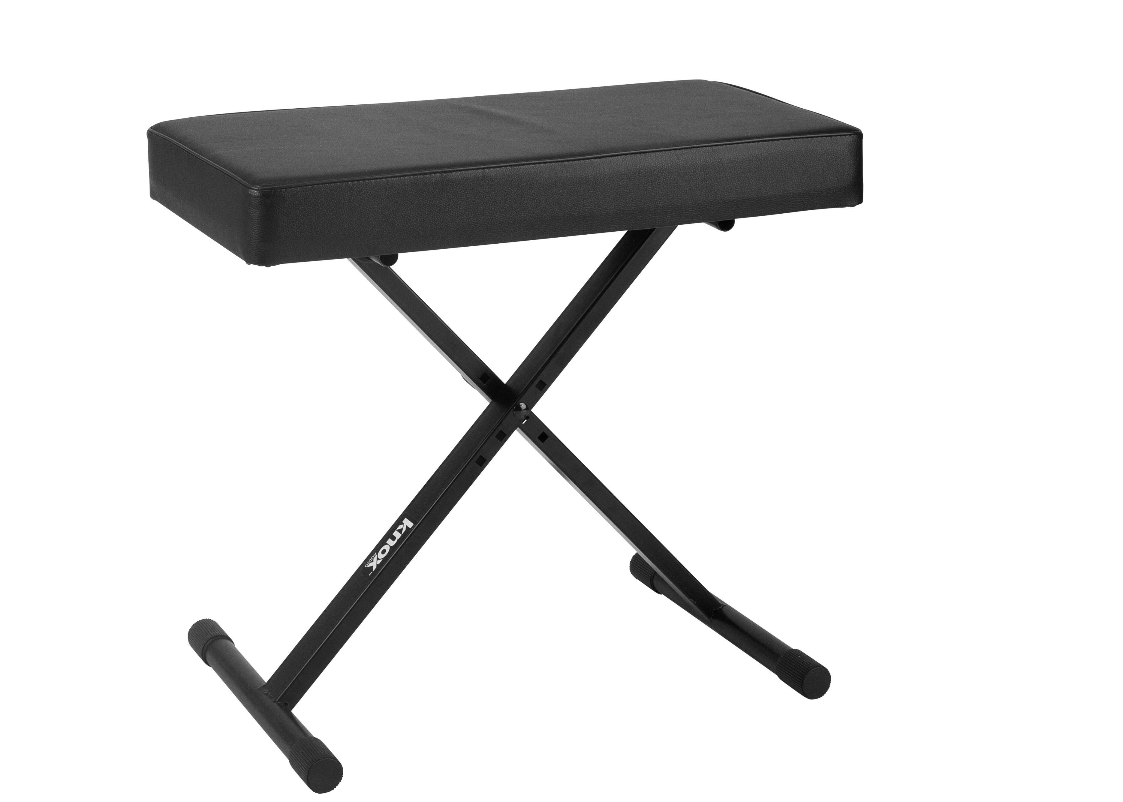 Left. Knox - Knox Gear Adjustable X-Style Keyboard Bench.