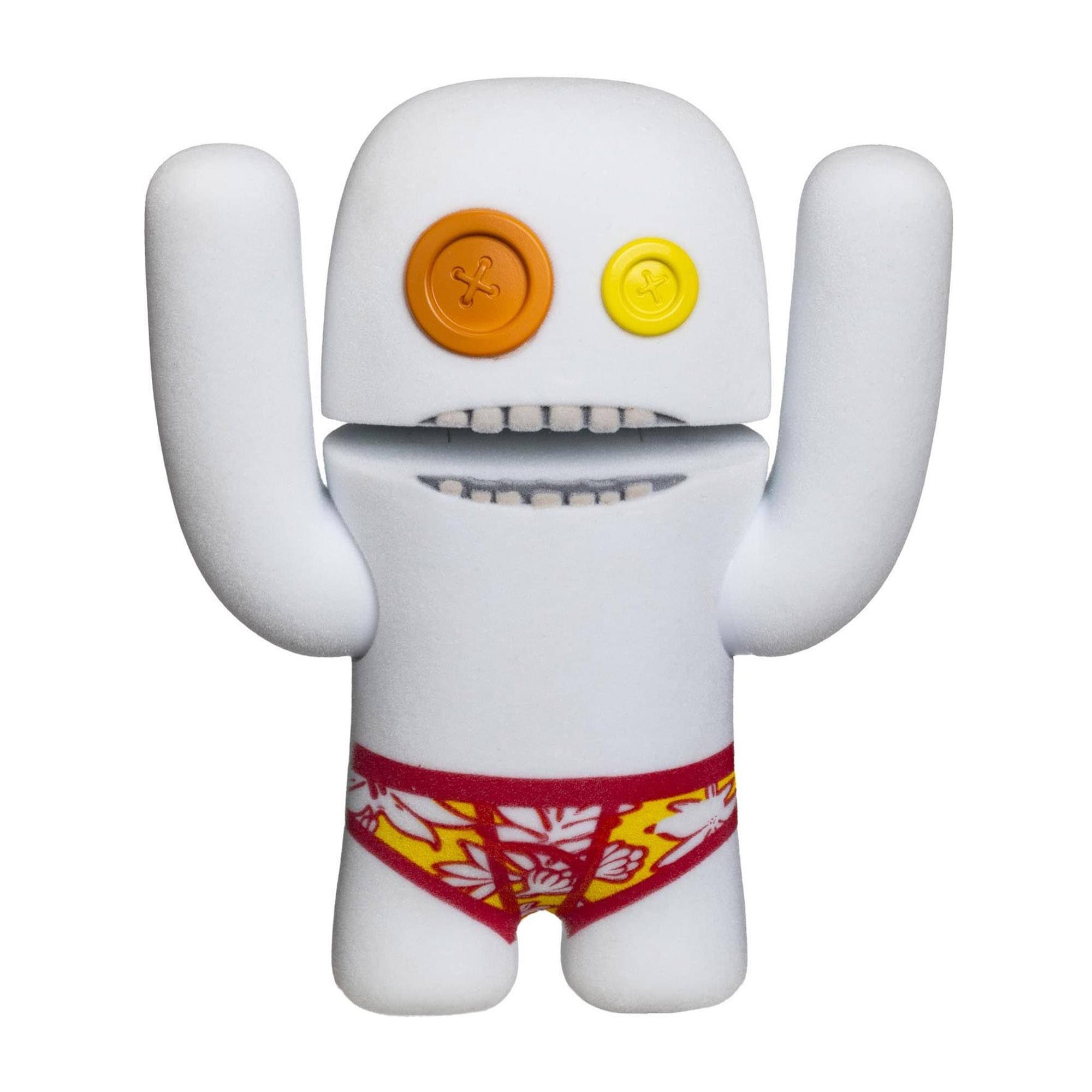 Alt View 3. ZURU - Fuggler 4.5 Inch Vinyl Figure | White - White.