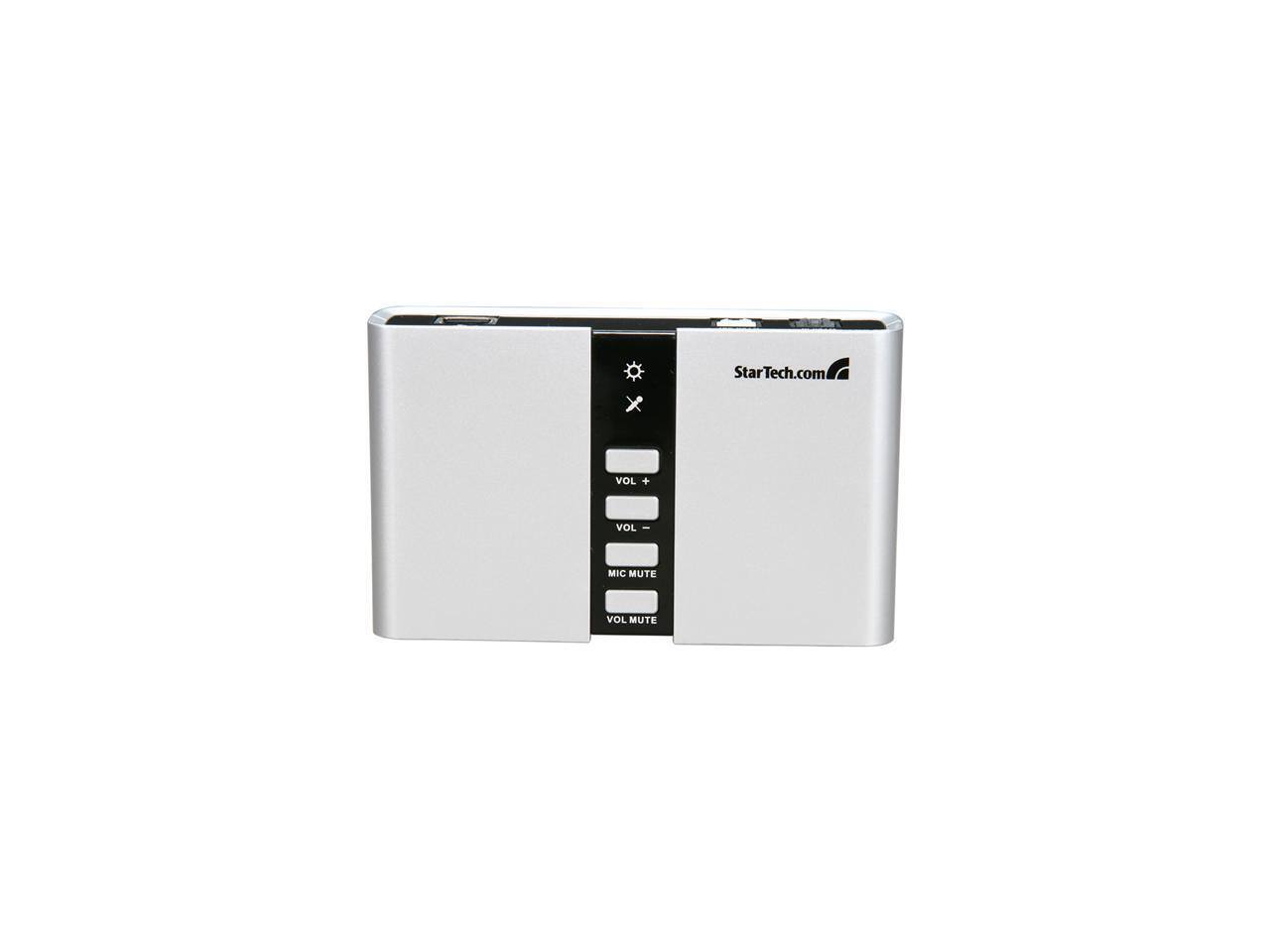 StarTech.com  
VOL +  
VOL -  
MIC MUTE  
VOL MUTE