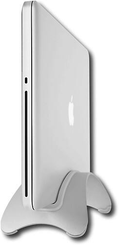 Angle Standard. Twelve South - BookArc Desktop Stand for Select Apple® MacBook® Laptops - Silver.
