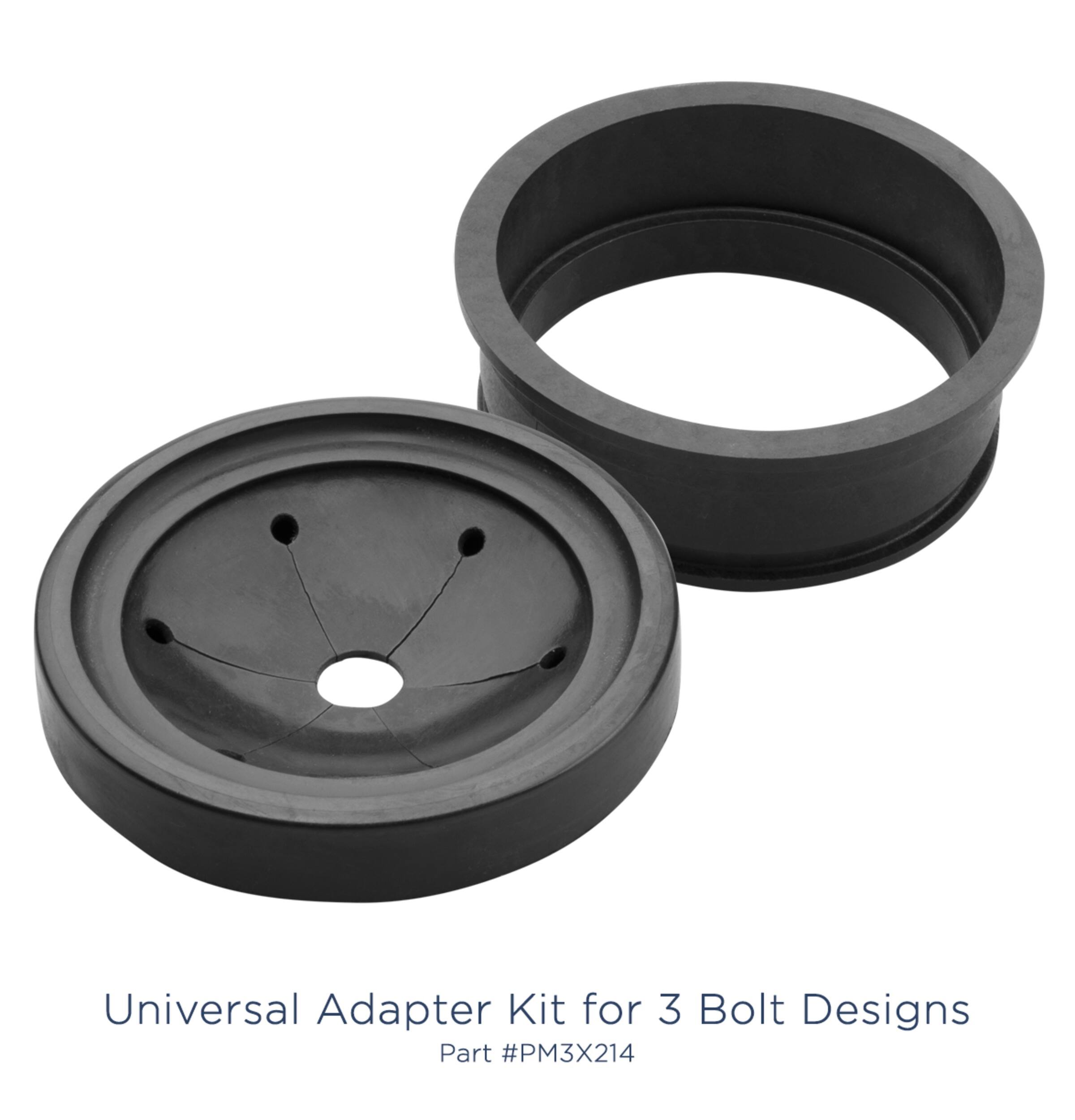 Universal Adapter Kit for 3 Bolt Designs Part #PM3X214