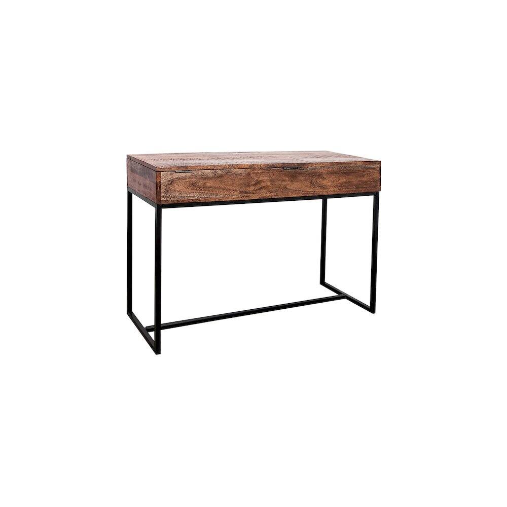 Alt View 3. Porter Designs - Lakewood Solid Acacia Wood Console Table - Brown.