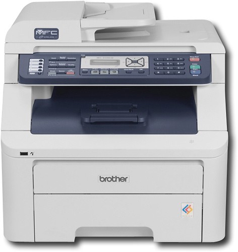  Brother - MFC-9320cw Network-Ready Color All-in-One Laser Printer