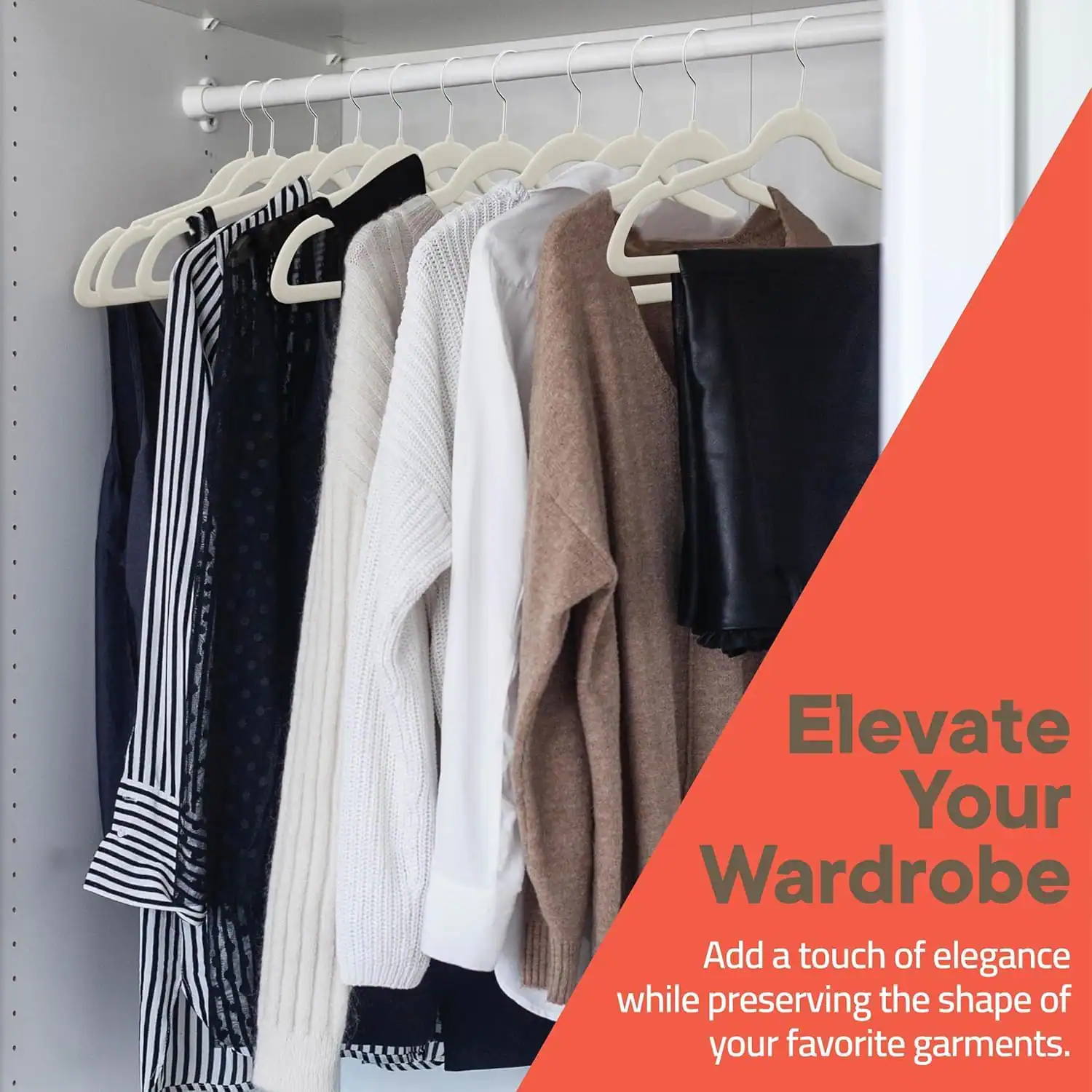 Elevate Your Wardrobe
Add a touch of elegance while preserving the shape of your favorite garments.