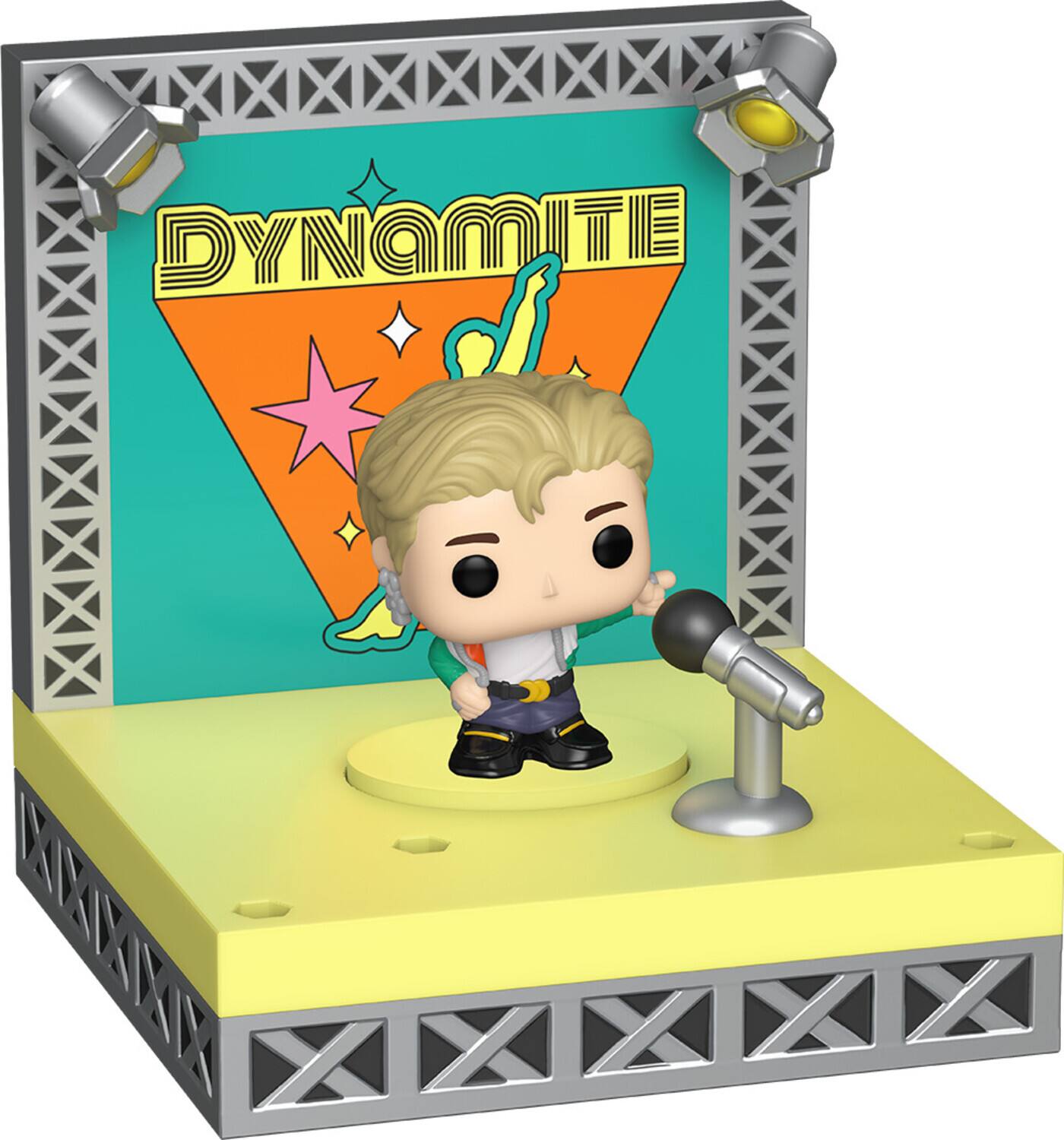 Alt View 2. Funko - BTS - Funko Bitty Stages: BTS - Dynamite - Jimin   - COLLECTIBLES - Multicolor.