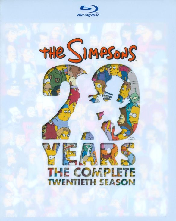  The Simpsons: The Complete Twentieth Season [4 Discs] [Blu-ray]