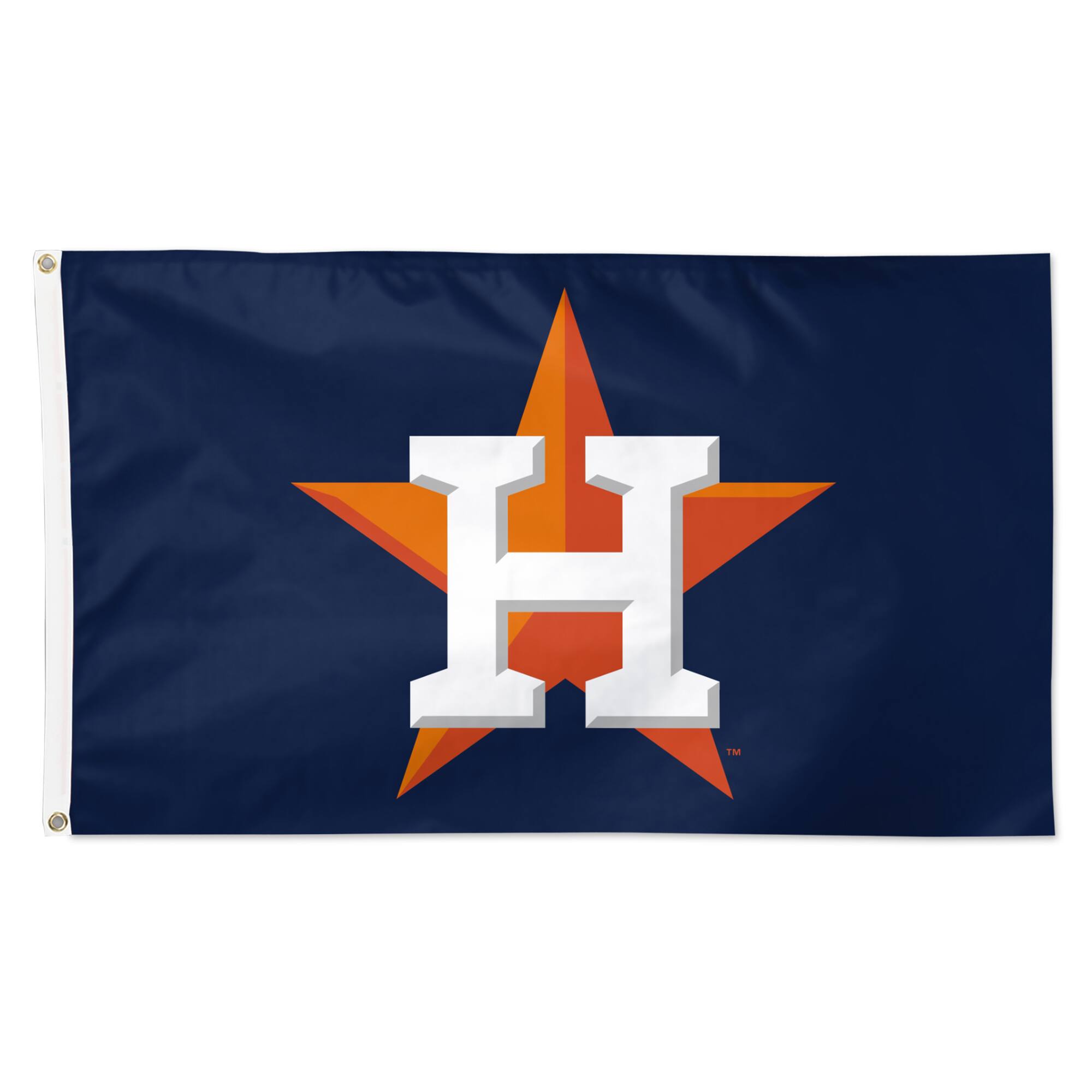 WinCraft - Houston Astros 3' x 5' Primary Logo Single-Sided Flag - Multicolor