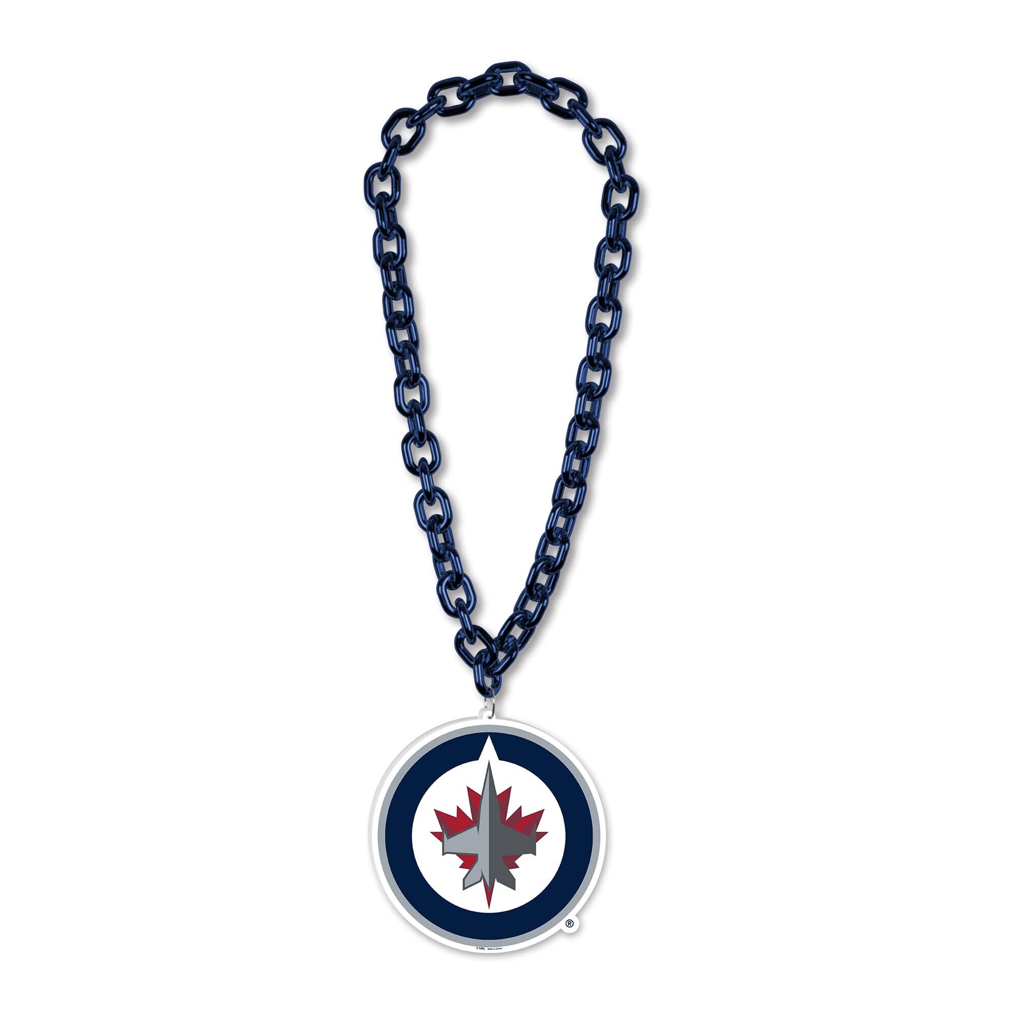 WinCraft - Winnipeg Jets Big Chain Logo Necklace - Multicolor price history on PriceWatchPro