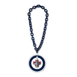 WinCraft - Winnipeg Jets Big Chain Logo Necklace - Multicolor