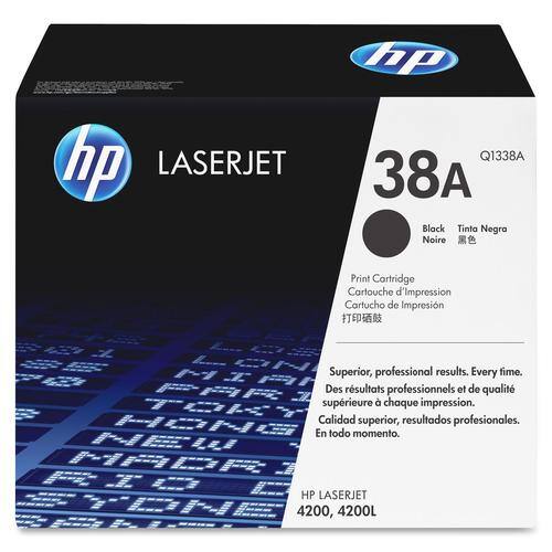 Front Standard. HP - Laser Jet Toner Q1338Ag Laserjet 4200 Black Print - Black.