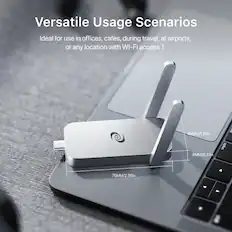 Versatile Usage Scenarios
Ideal for use in offices, cafes, during travel, at airports, or any location with Wi-Fi access!
46MM/1.81in
8MM/0.31in
75MM/2.95in