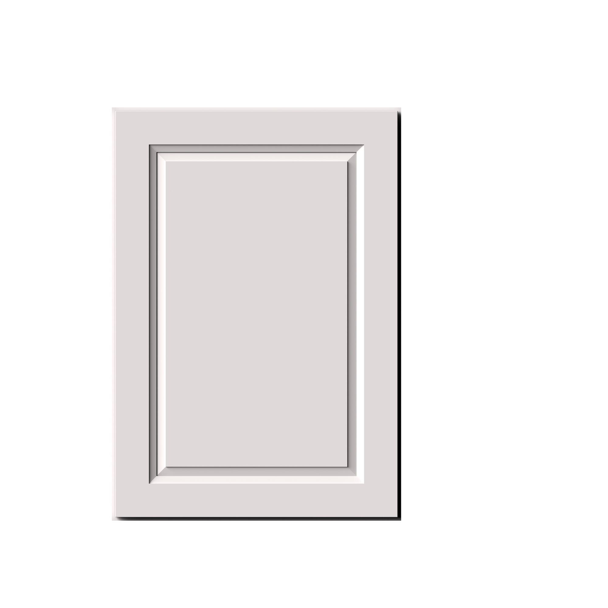 Alt View 1. Boyel Living - 21-in W x 30-in H x 12-in D Shaker RTA Kitchen Wall Cabinet with Soft-Close Doors - Glacier White.