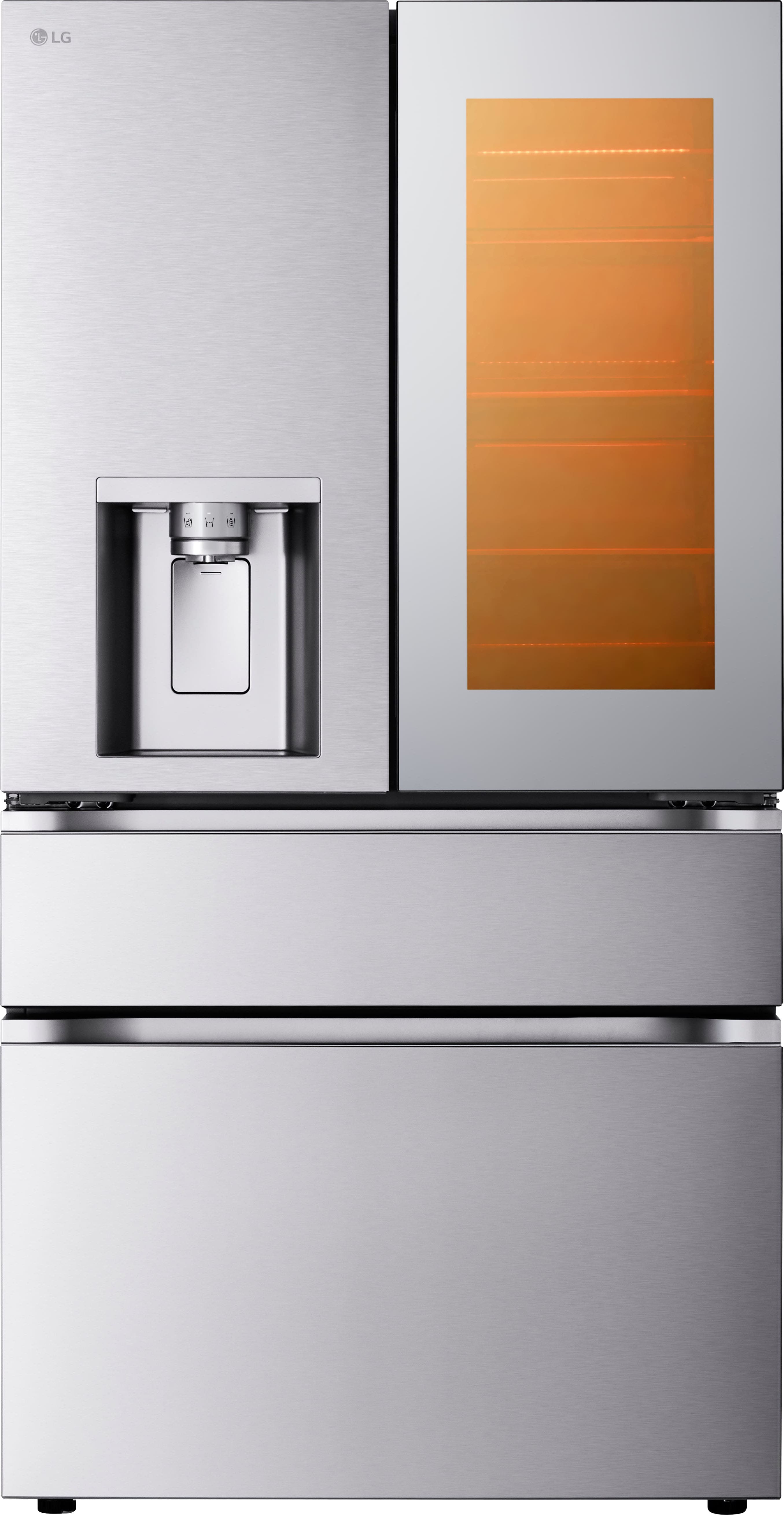 LG Standard Depth MAX 28.6 Cu. Ft. French Door in Door Smart