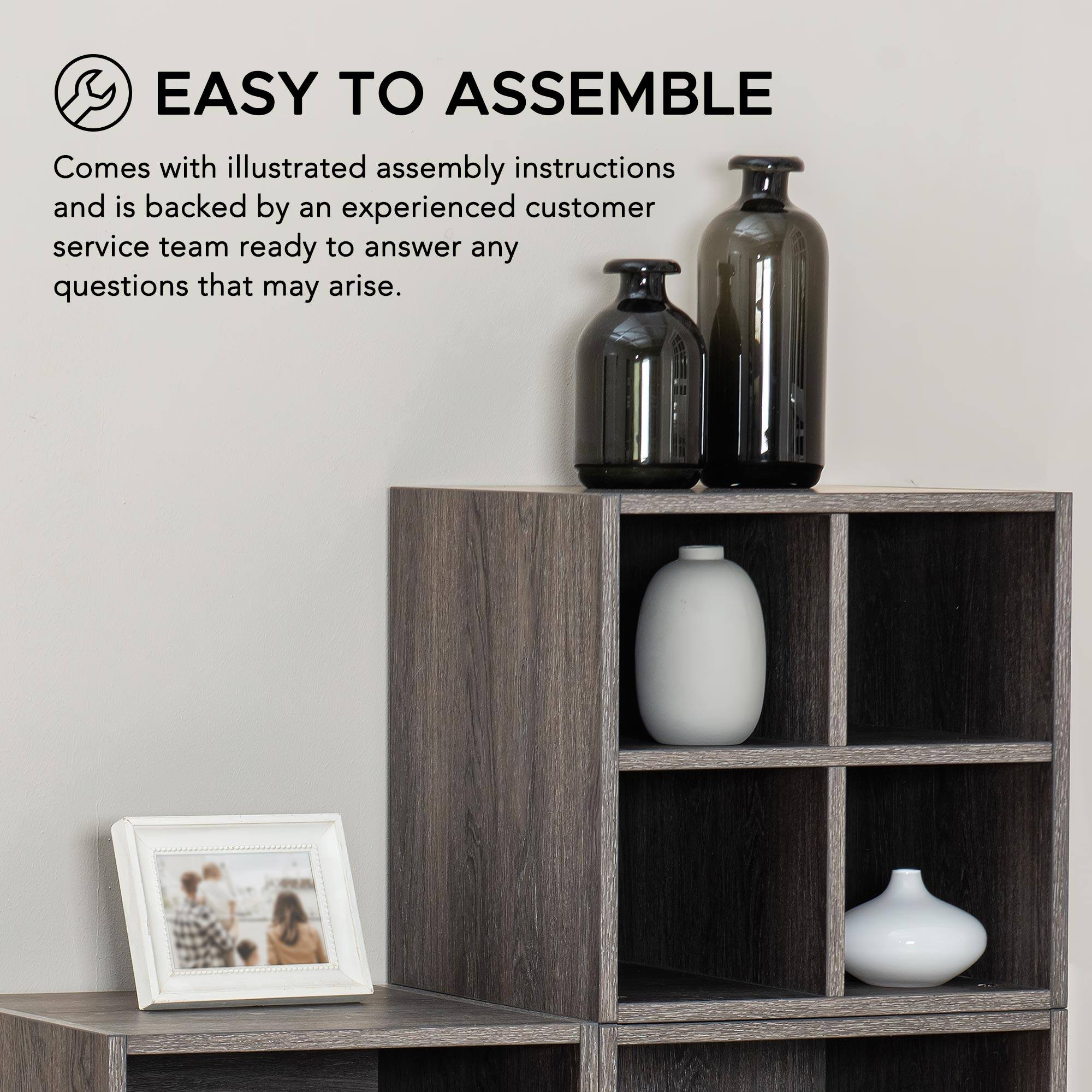 EASY TO ASSEMBLE

Comes with illustrated assembly instructions and is backed by an experienced customer service team ready to answer any questions that may arise.