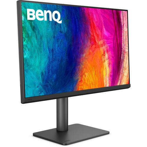 Alt View 1. BenQ - PD2706QN 27" QHD IPS 100Hz Monitor 1440p HDR, 5ms GtG, 1000:1, HDMI, DisplayPort & USB-C, KVM & Speakers - Gray.