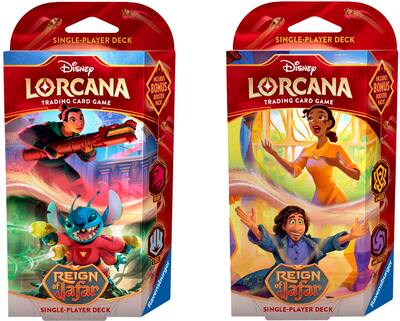 Disney Lorcana: Reign of Jafar Single Player Deck Styles May Vary Disney Lorcana: Reign of Jafar Single Player Deck Styles May Vary