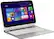 Angle. HP - Geek Squad Certified Refurbished 2-in-1 13.3" Touch-Screen Laptop - Intel Core i3 - 4GB Memory - Snow White/Ash Silver.