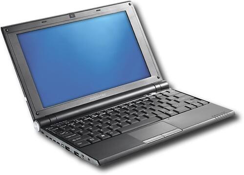 Angle Standard. Averatec - Refurbished Netbook with Intel® Atom™ Processor - Black.