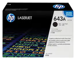 HP - 643A High-Yield Toner Cartridge - Black