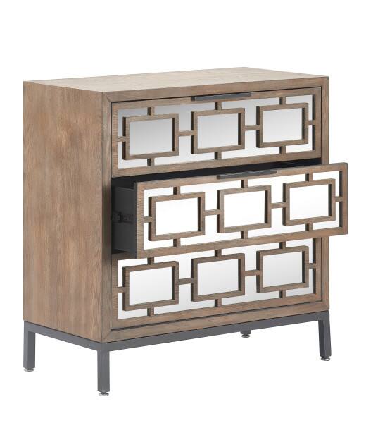 Back. Tommy Hilfiger - Tommy Hilfiger Hayworth Storage Chest, Ash Grey - Ash Gray.