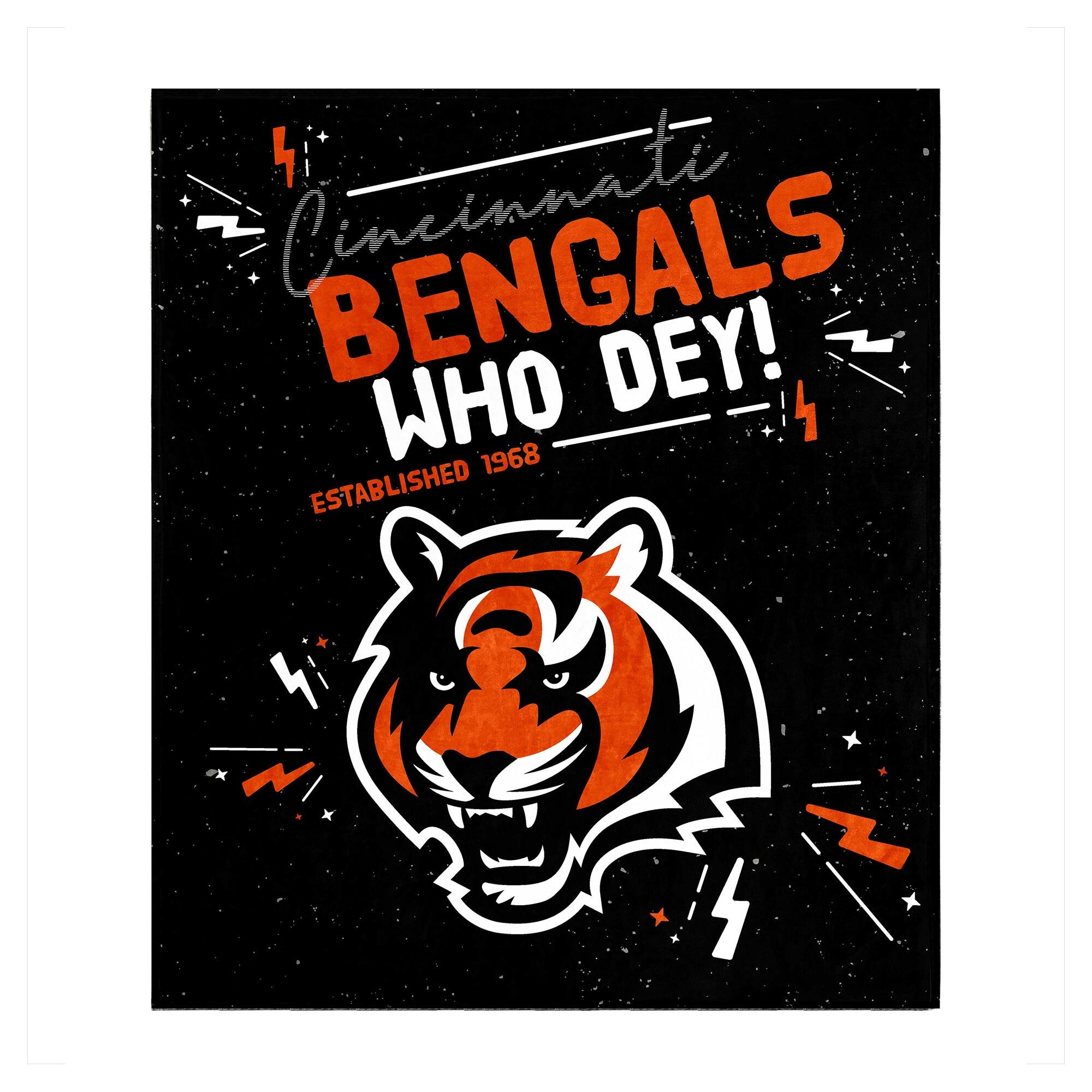 Cincinnati Bengals  
WHO DEY!  
ESTABLISHED 1968