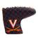 Front. Team Golf - Virginia Cavaliers Quilted Blade Putter Cover - Multicolor.