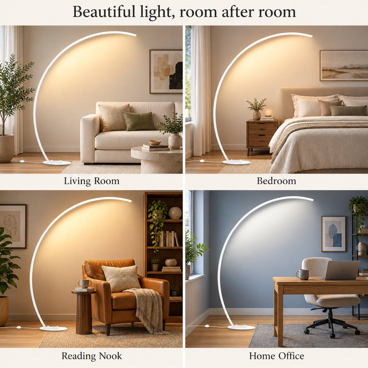 Beautiful light, room after room

Living Room
Bedroom
Reading Nook
Home Office
