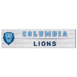Jardine - Columbia University 10" x 40" Logo Sign - White
