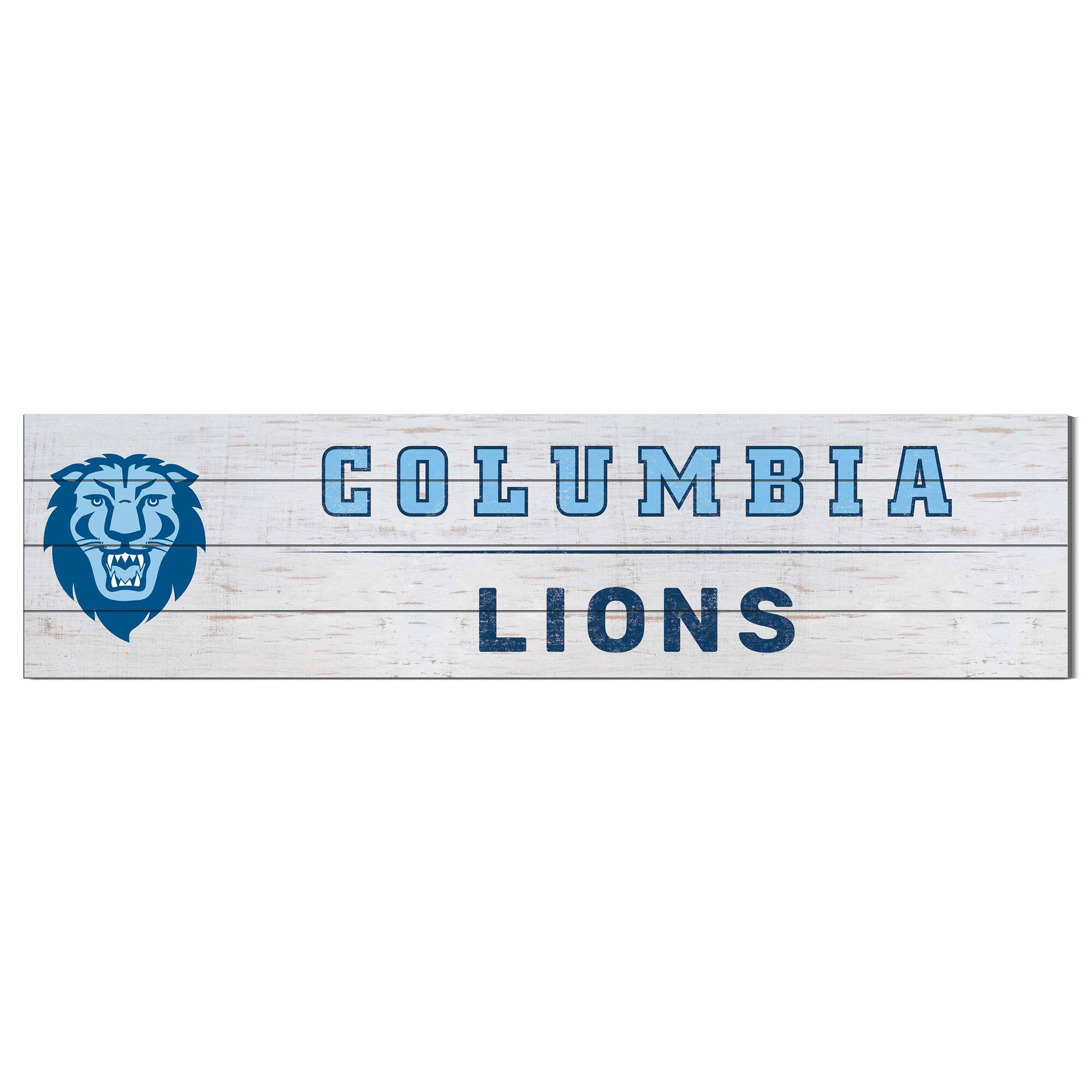 Columbia University 10" x 40" Logo Sign