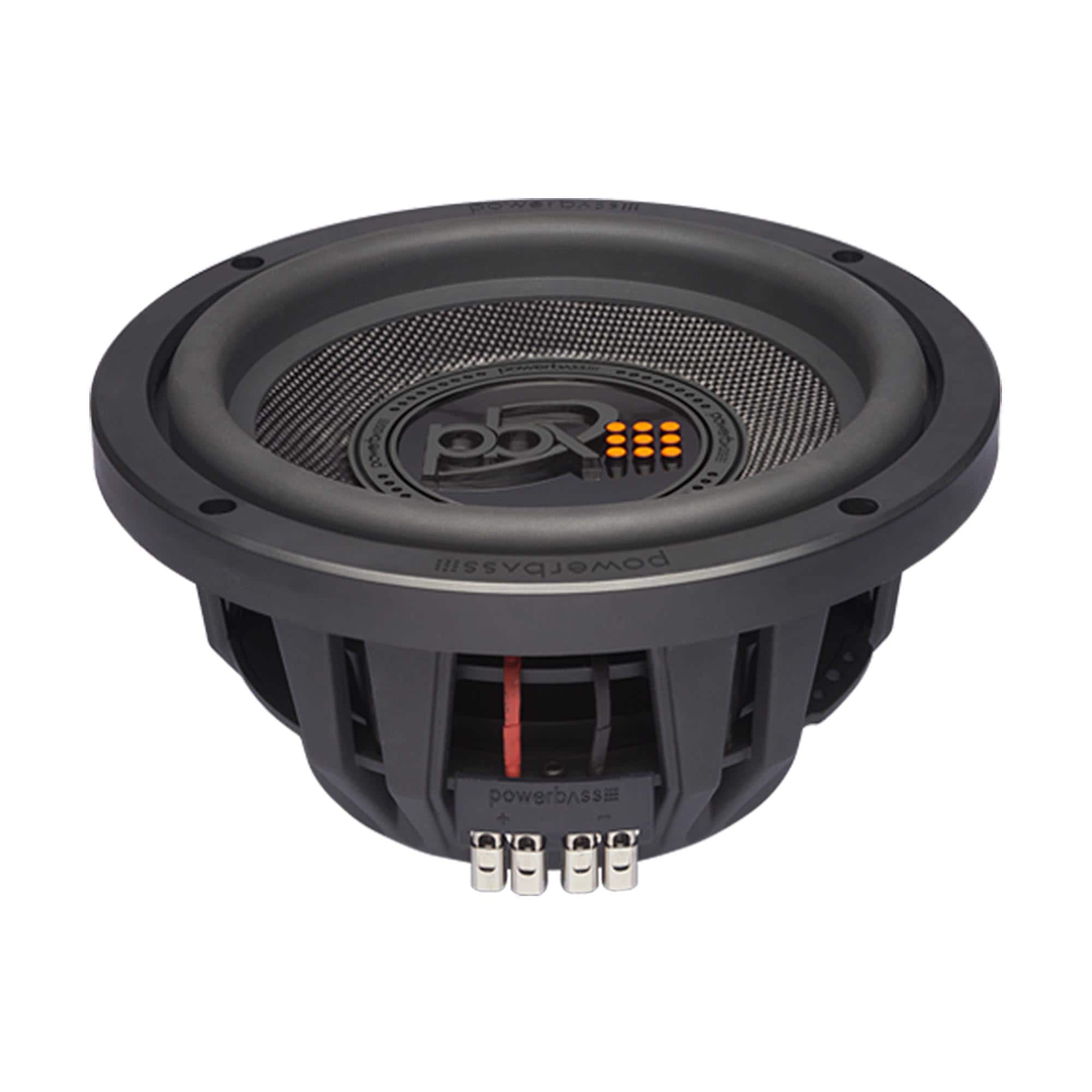 Powerbass - 2XL-1040D - 10" Compact Dual 4-Ohm Subwoofer - Black/Gray