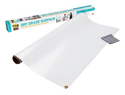 DRY ERASE SURFACE  
The perfect, flexible whiteboard solution.