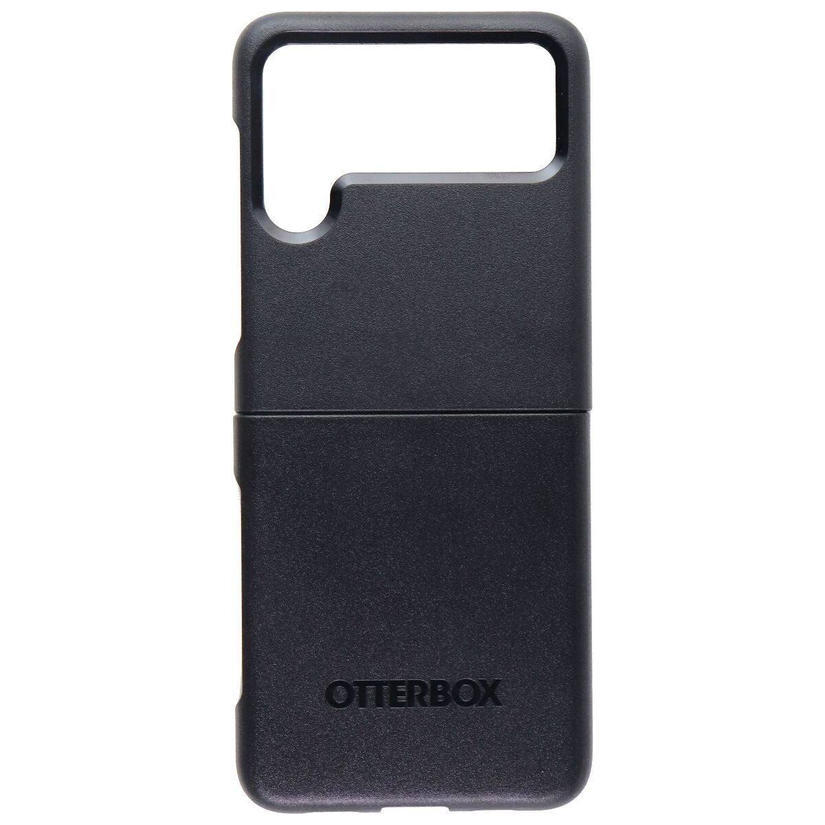Alt View 1. OtterBox - OtterBox Thin Flex Series Hard Case for Samsung Galaxy Z Flip3 5G - Black - Black.
