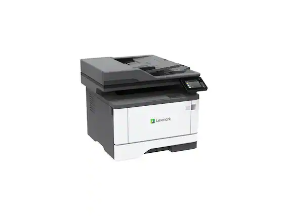 Front. Lexmark - Lexmark MX331adn Multifunction Monochrome Duplex Laser Printer - Unknown.