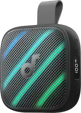 Soundcore - by Anker Boom Go 3i IP68 Waterproof 15W Bluetooth 6.0 Speaker, 24H Playtime, BassUp 2.0, Emergency Power Bank - Black