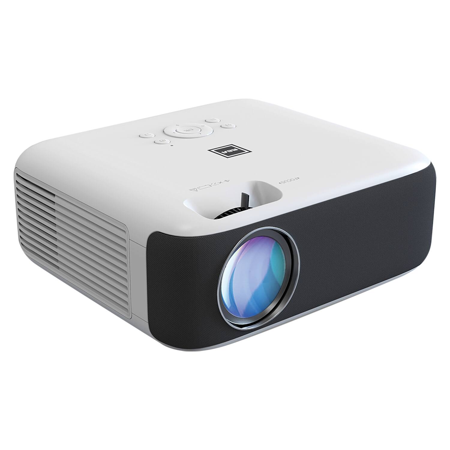 Alt View 1. RCA - 1080p Home Theater Projector - White.