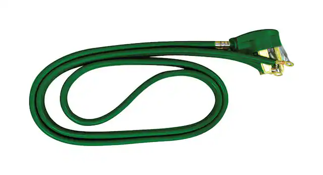 Front. ProjeX - 6/2 250 V 6 ft. L Range Cord - Green.