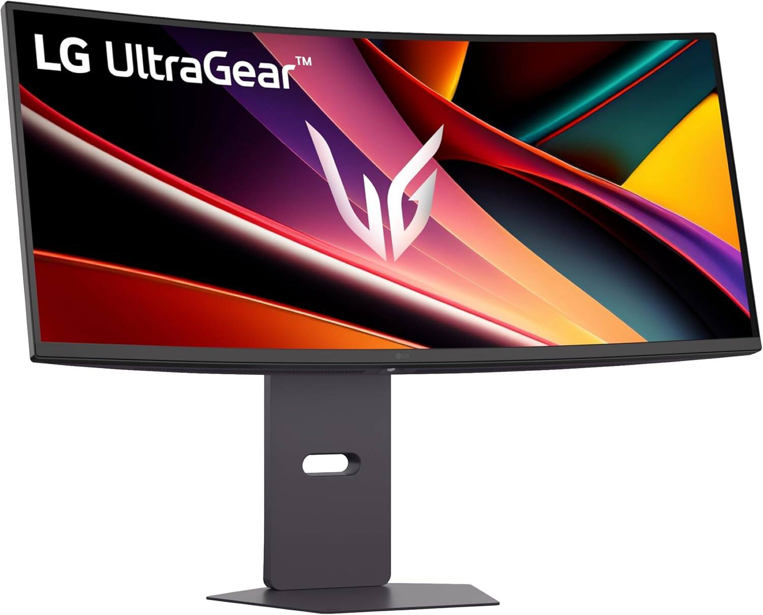 Angle. LG - 34G600A-B 34-inch Ultragear WQHD (3440 x 1440) Curved Gaming Monitor 160Hz.