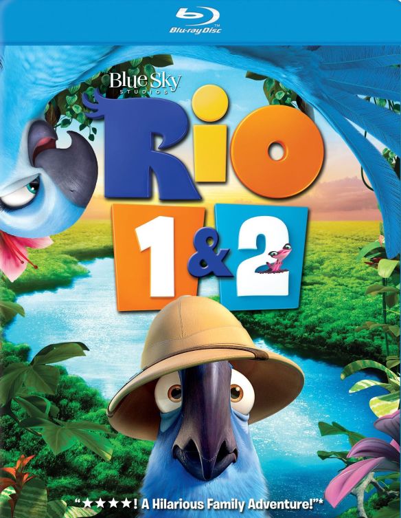  Rio 1 &amp; 2 [2 Discs] [Blu-ray]