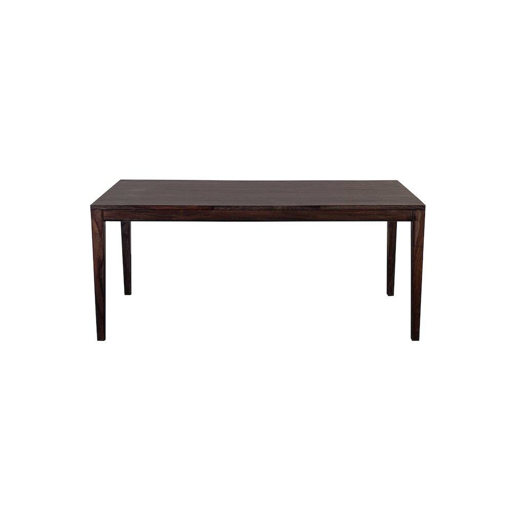 Alt View 2. Porter Designs - Porter Designs Fall River Solid Sheesham Wood Dining Table, Gray - Gray.
