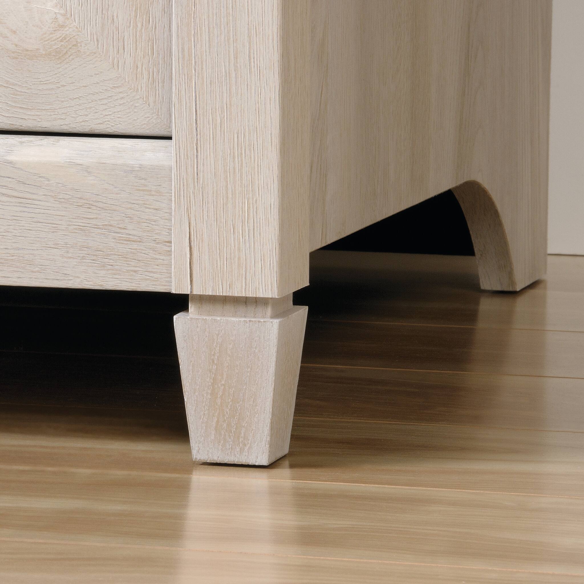 Left. TinyHomie - Computer Desk Gray finish - Gray.