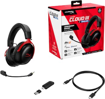 HyperX Cloud III S Wireless Gaming Headset for PC, PS5, PS4 HyperX Cloud III S Wireless Gaming Headset for PC, PS5, PS4