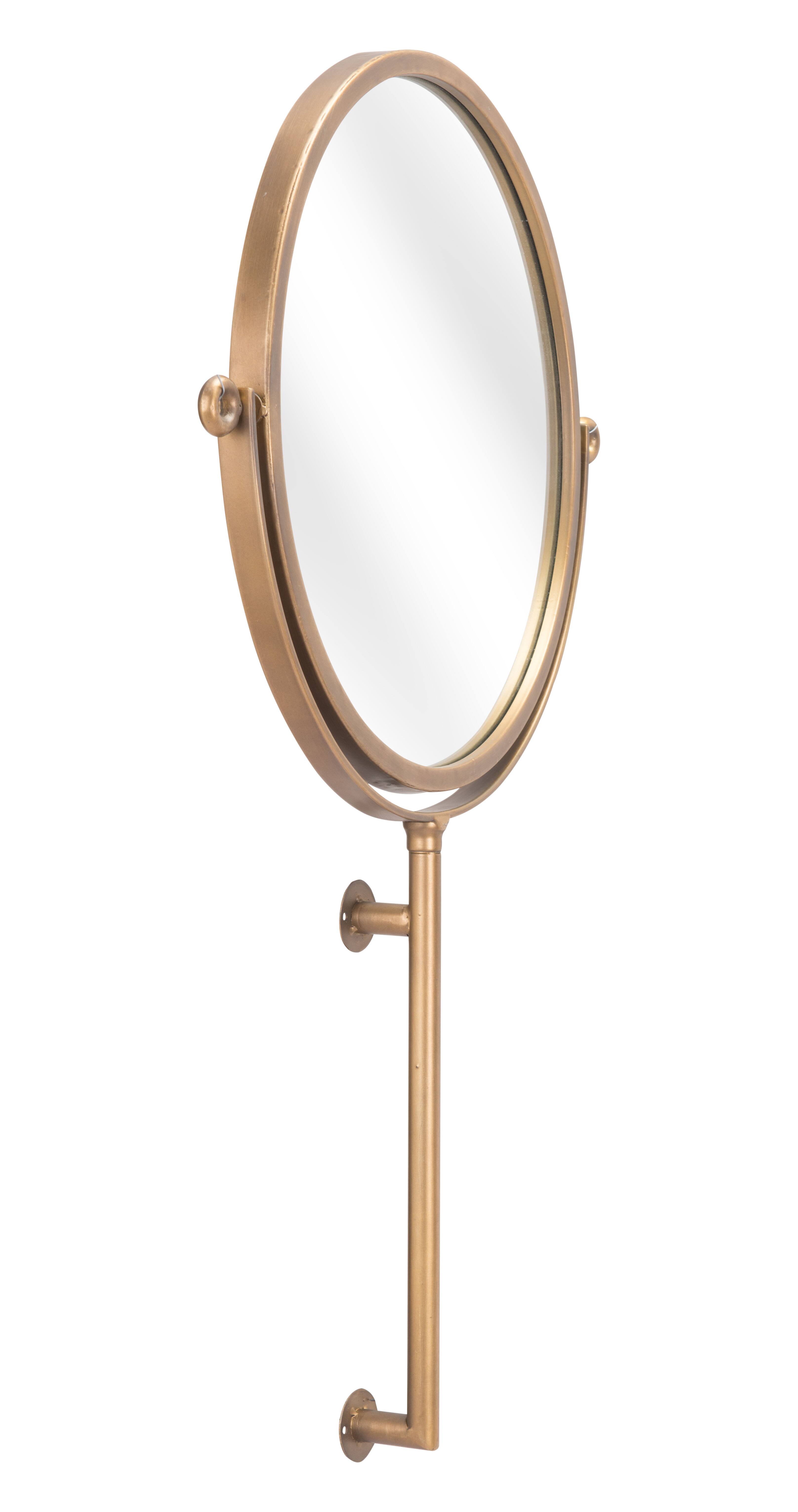 Alt View 1. Hivvago - Bernis Mirror Brass - Brass.