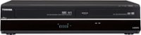 Front Zoom. Toshiba - Multiformat DVD-R/RW/+R/+RW Recorder/VCR Combo with HD Upconversion - Black.