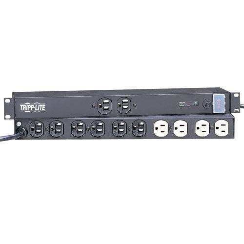 Alt View Standard 20. Tripp Lite - Isobar 12 Outlets 120V Surge Suppressor.