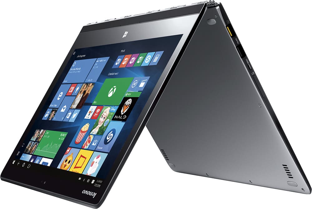Alt View 13. Lenovo - Yoga 3 Pro 2-in-1 13.3" Touch-Screen Laptop - Intel Core M - 8GB Memory - 256GB Solid State Drive - Platinum Silver.