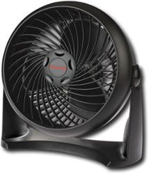 Honeywell Home - Table Air Circulator Fan - Black - Front_Zoom